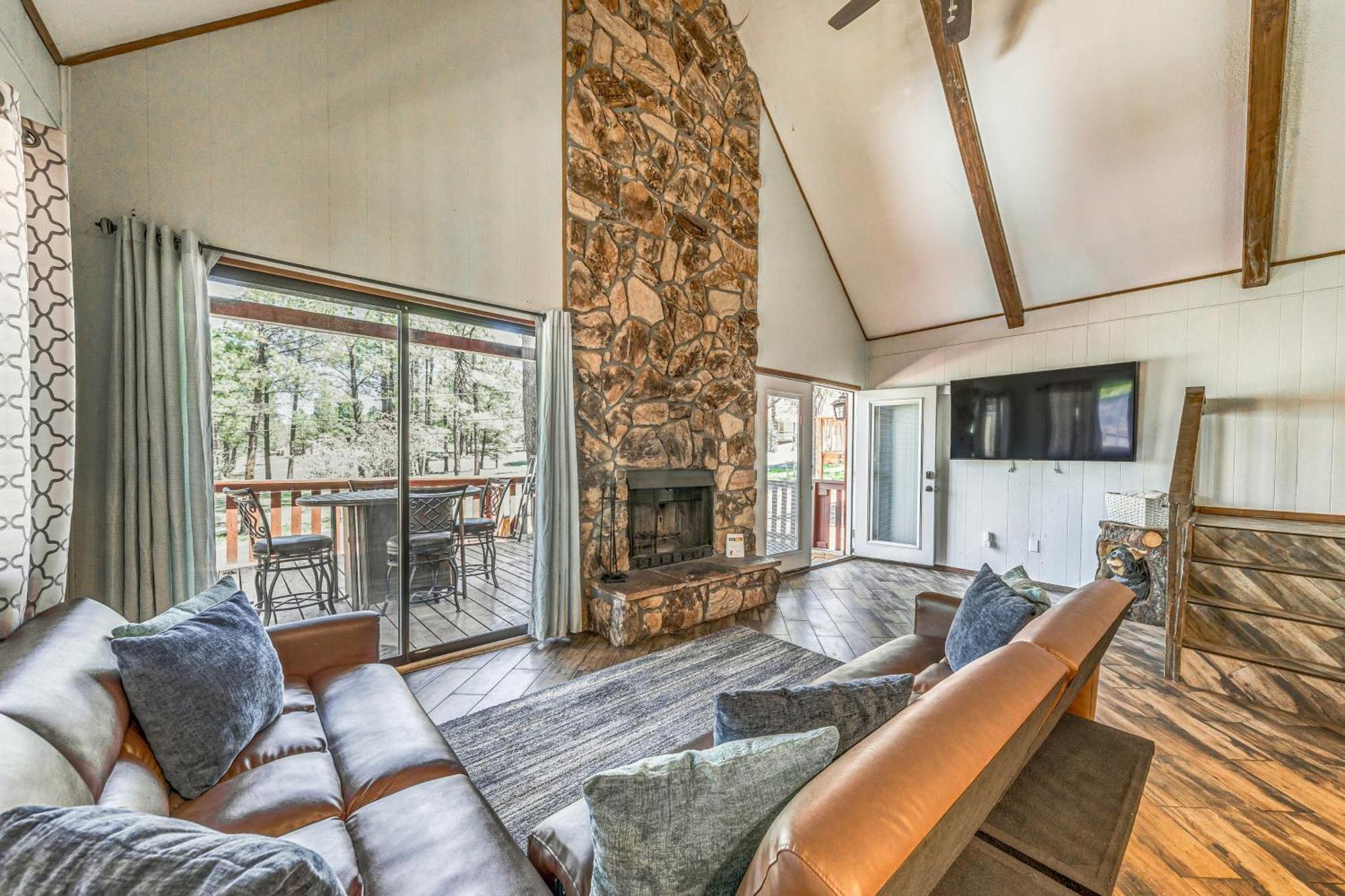 Ruidoso Family Cabin, Short Walk To Downtown! Esterno foto